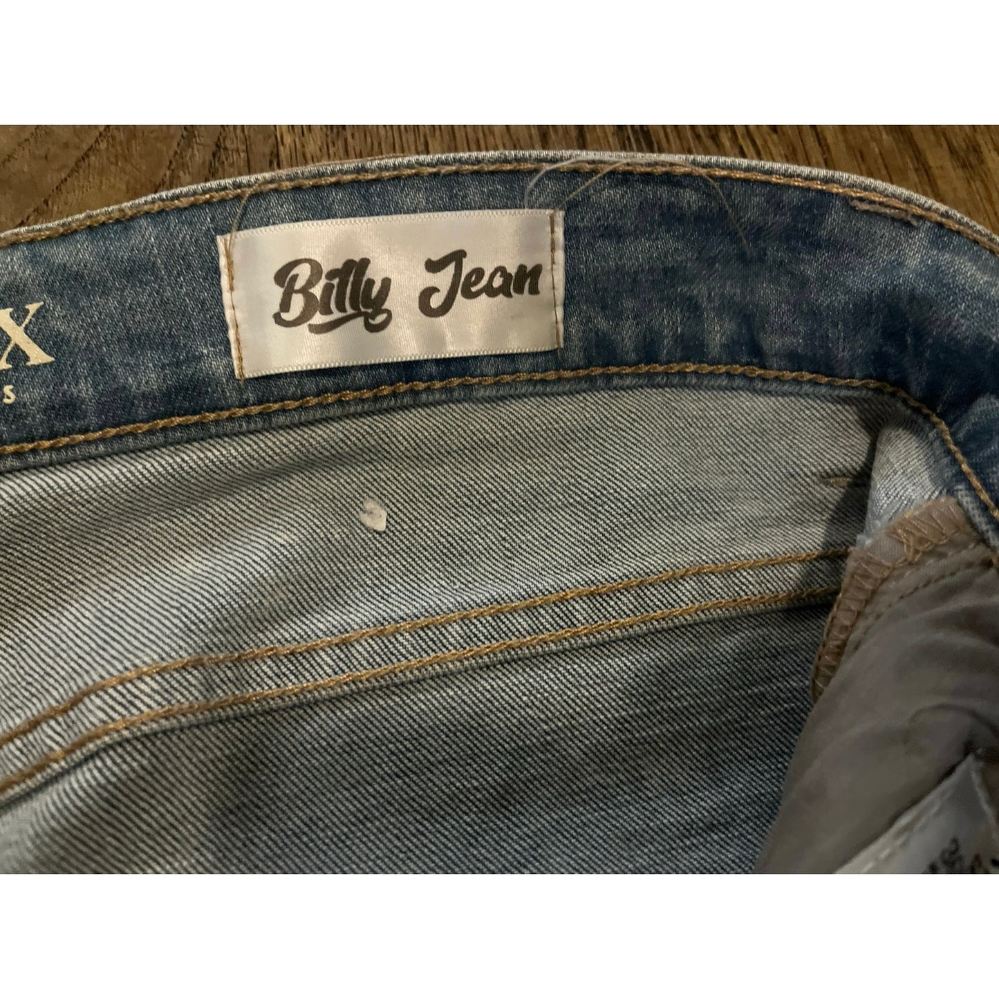 Si Tu Veux Light Blue Billy Jean’s Size 36 Superstack
