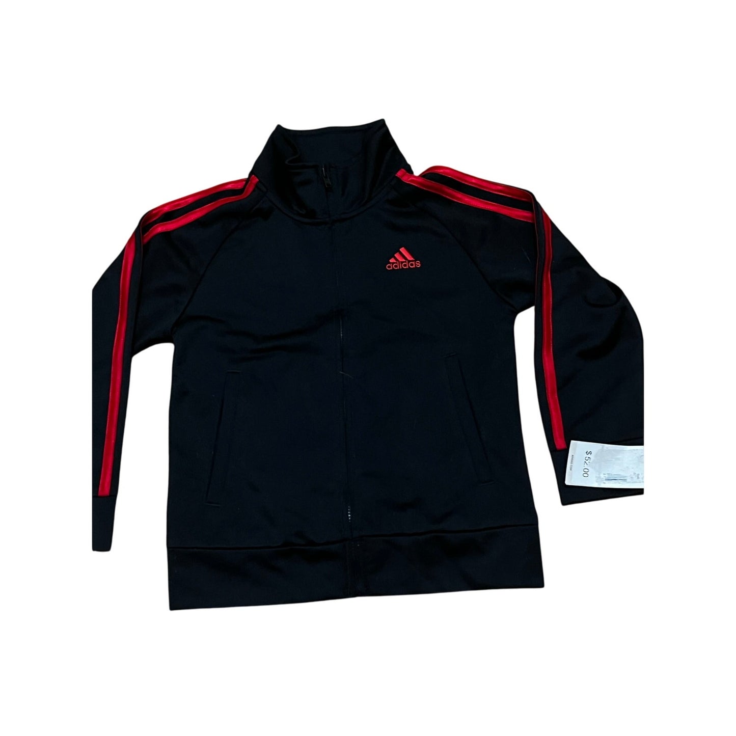 Adidas Kids Black & Red Hoodie Size 4T