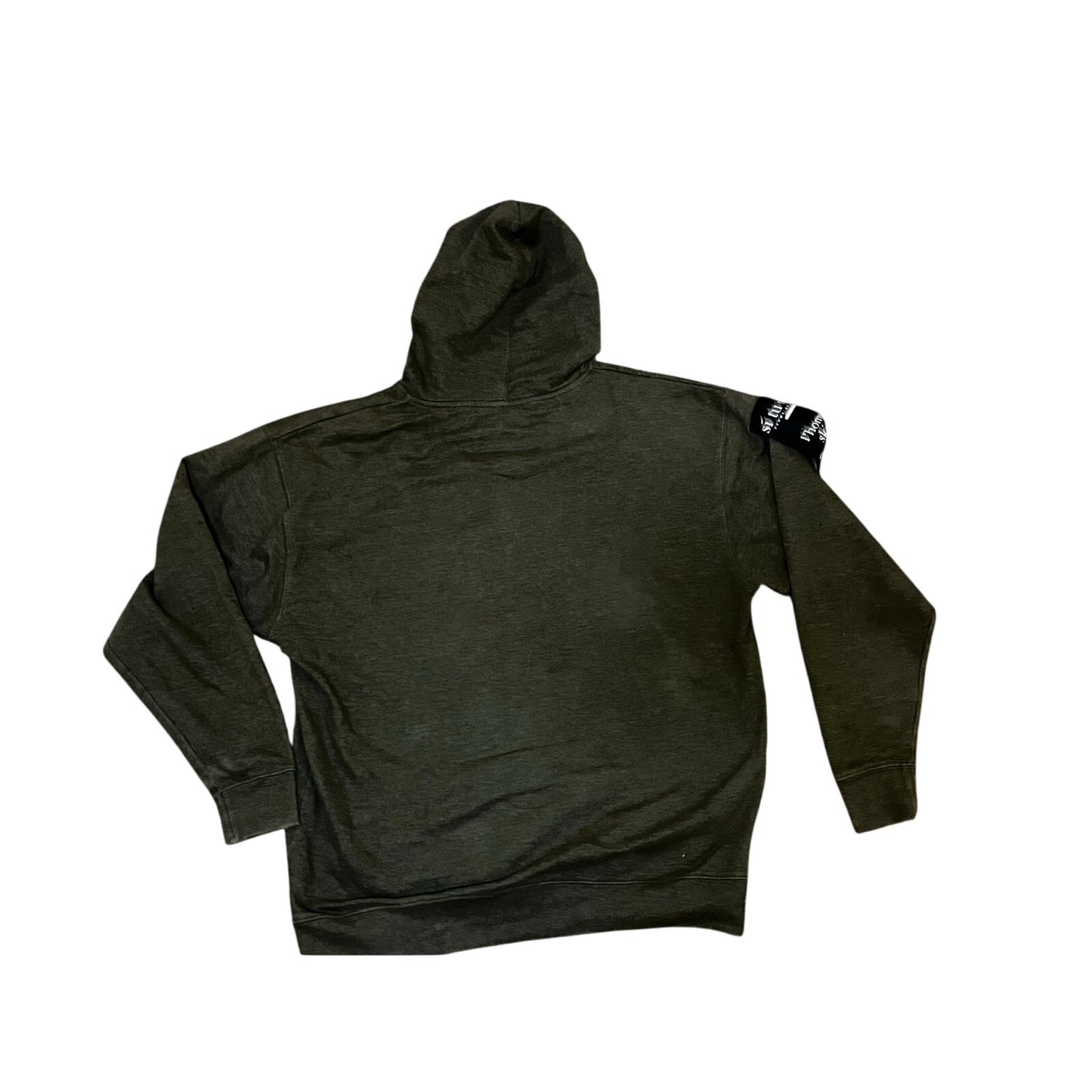 Men’s Dark Green Si Tu Veux Hoodie Size 2XL