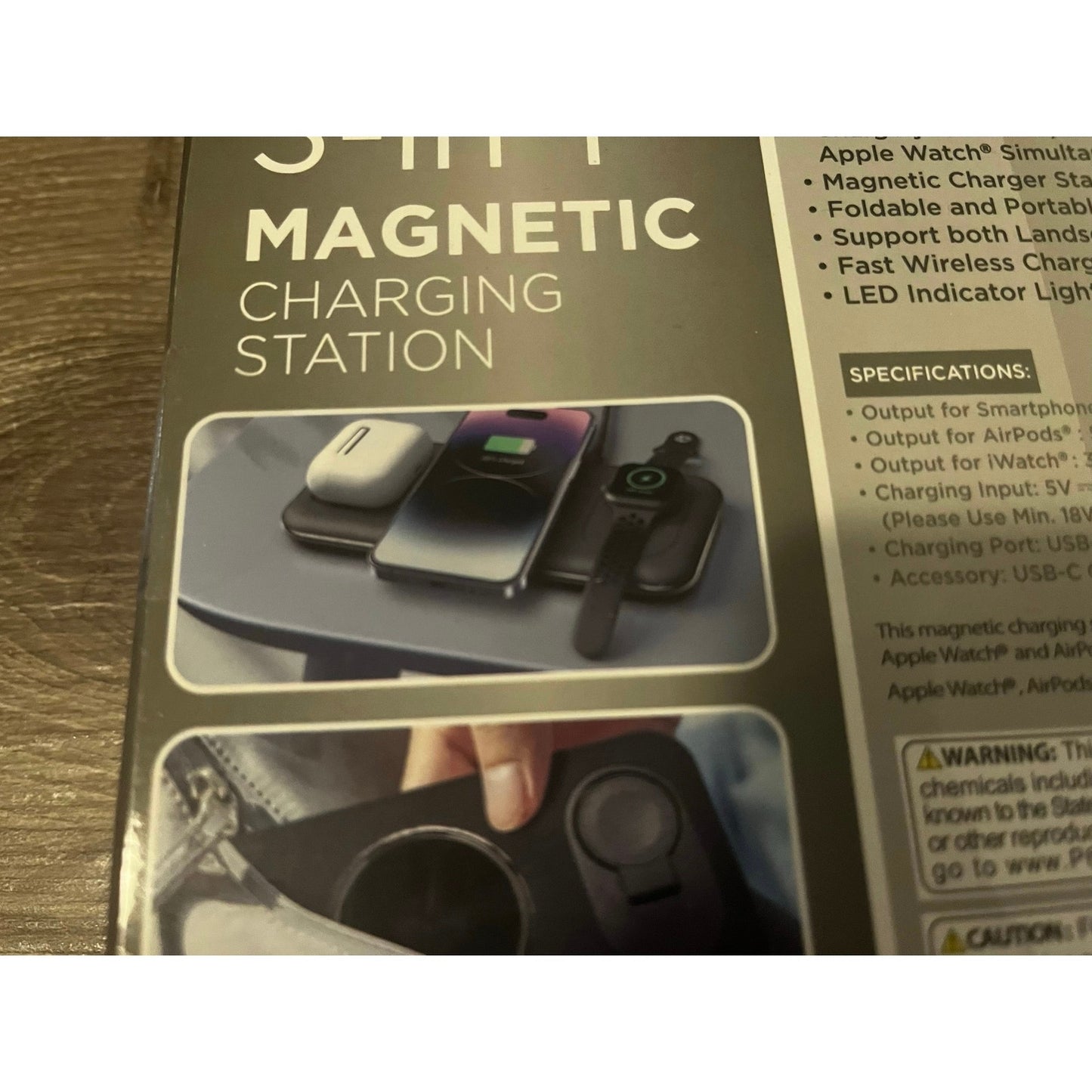 3-in-1 Magetic Charging Station