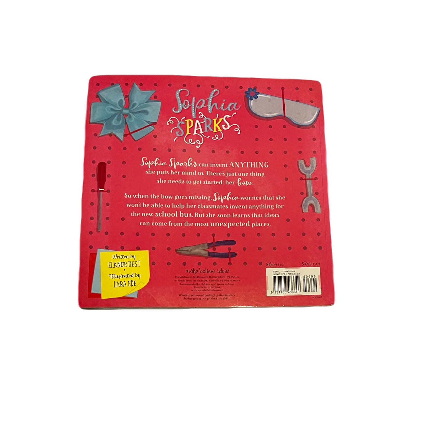 Sophia Sparks (Story Book) Soft Cover