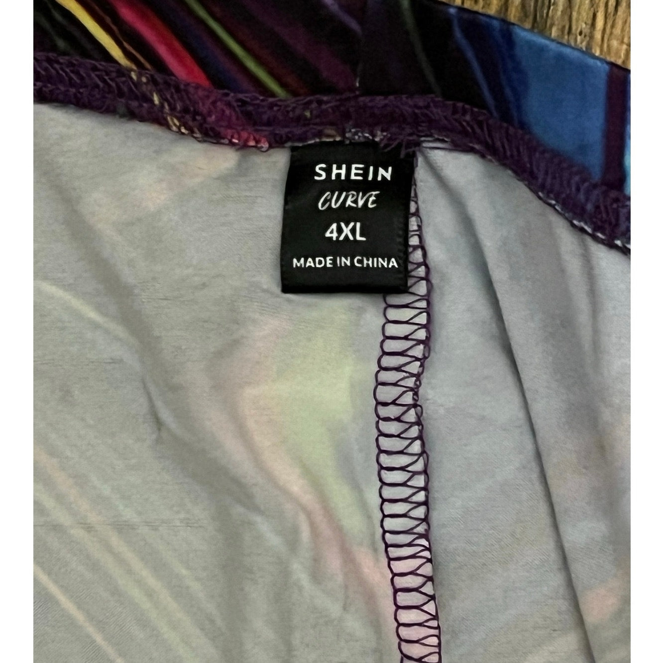 SHEIN Colorful Leggings Size 4XL