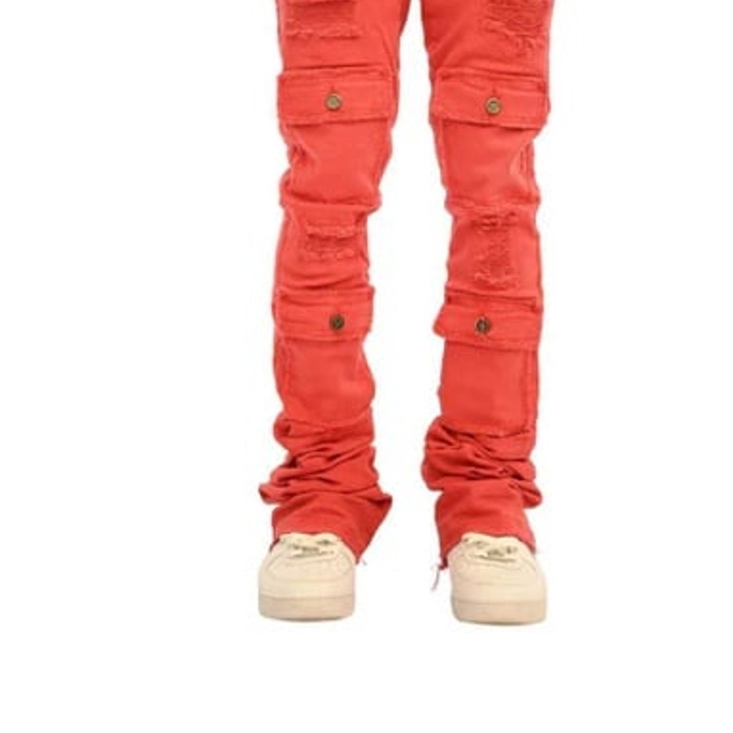 DOCTRINE DENIM (SAVANT RED SUPER STACKED JEAN) SIZE 32
