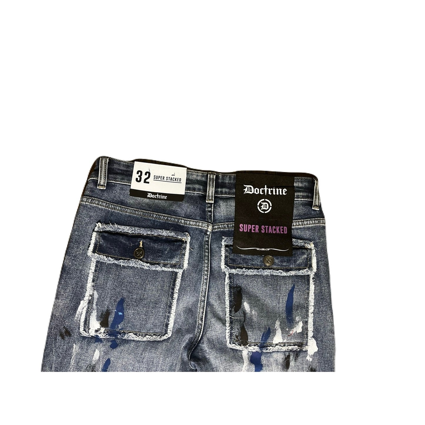 Doctrine Blue Superstack Size 32