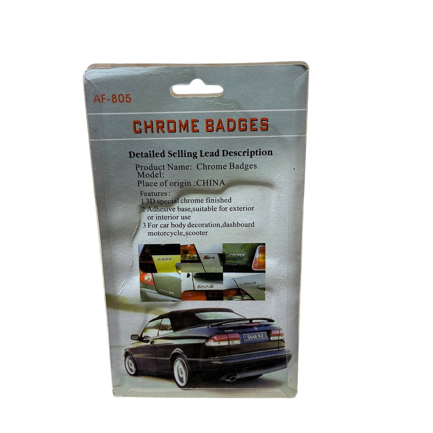 Chrome Badges For Cars New