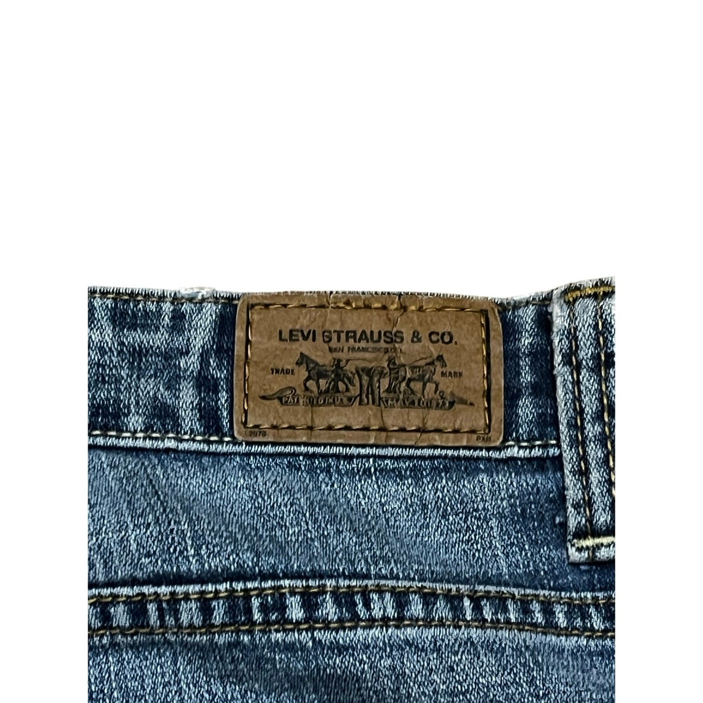 Women's Levi's 515 Bootcut blue jeans size 18 (36Wx32L)