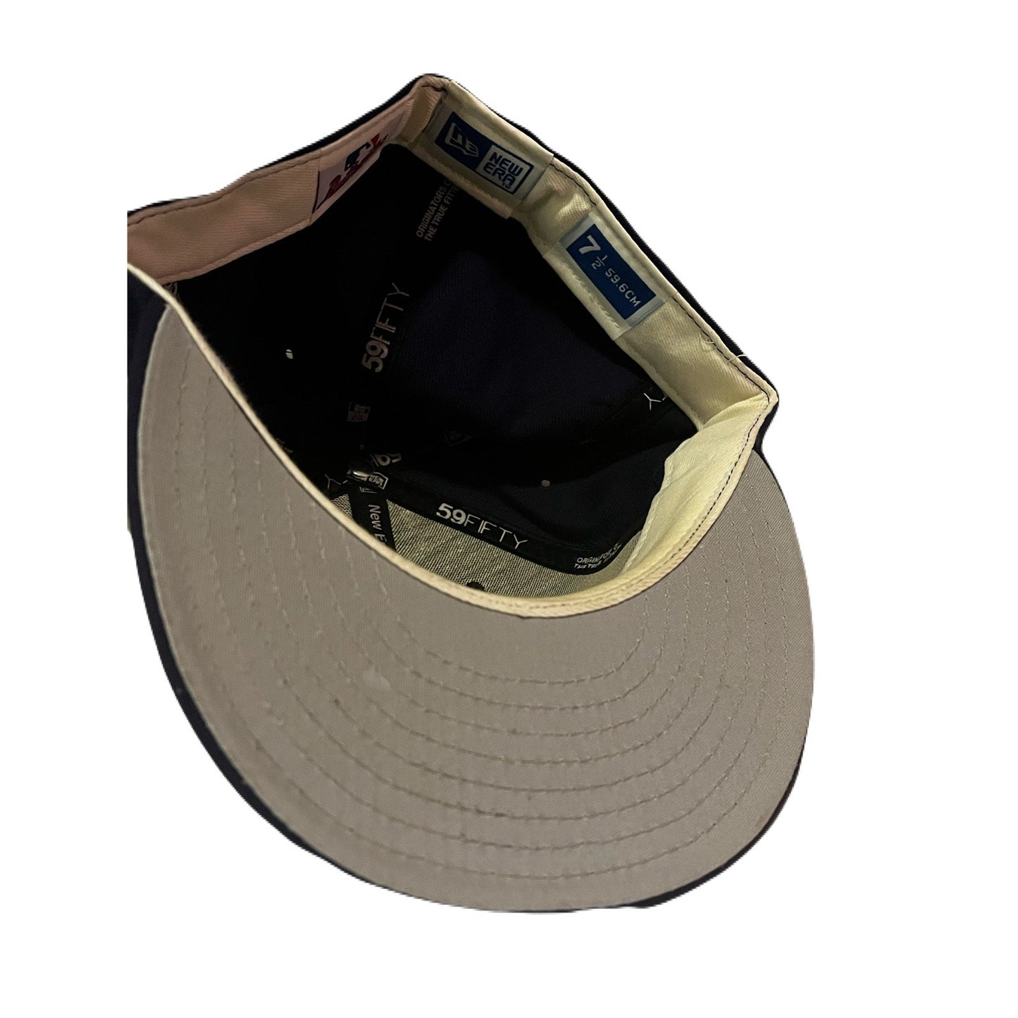 New Era Purple & Black As Hat Size 7 1/2 In Good Condition