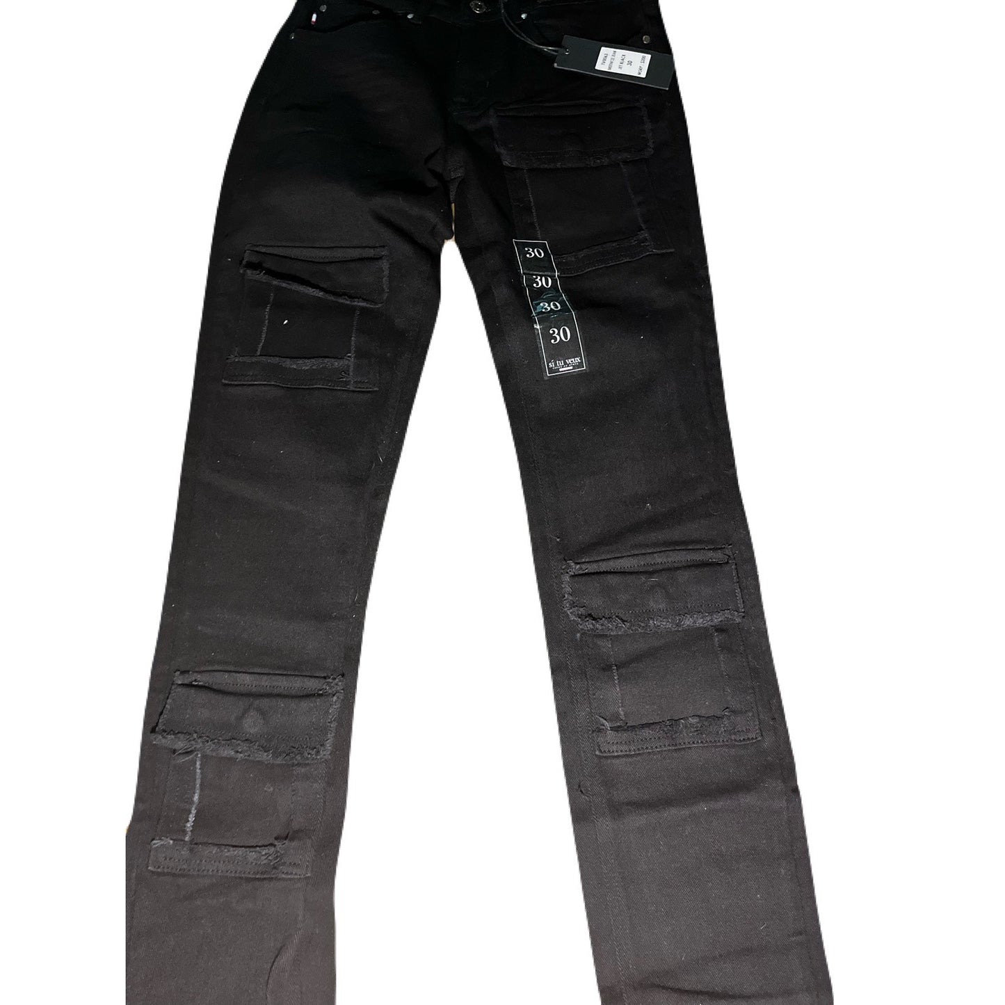 Si Tu Veux Brutini 23 Jean Jet Black Size 30