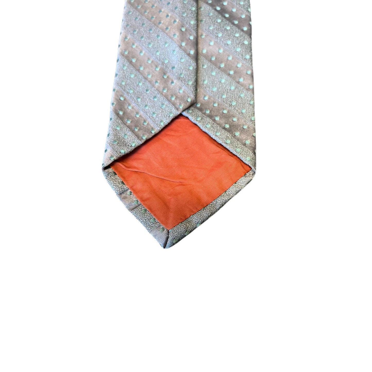 Paco Rabanne Men’s Tie Purple With Green Dot