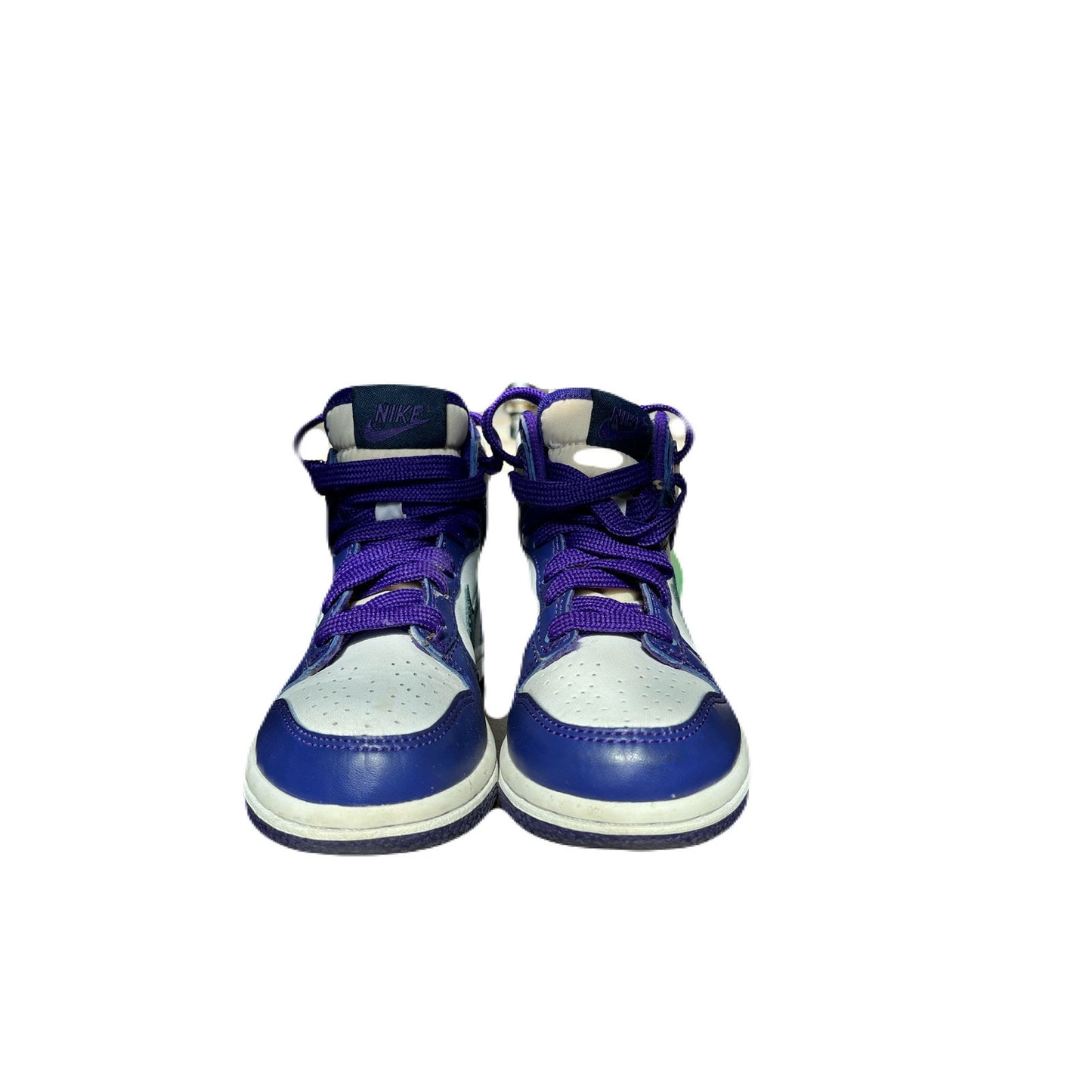 purple Nike Dunk shoes Size 10.5 C preschool girls Purple & White DH9753-100