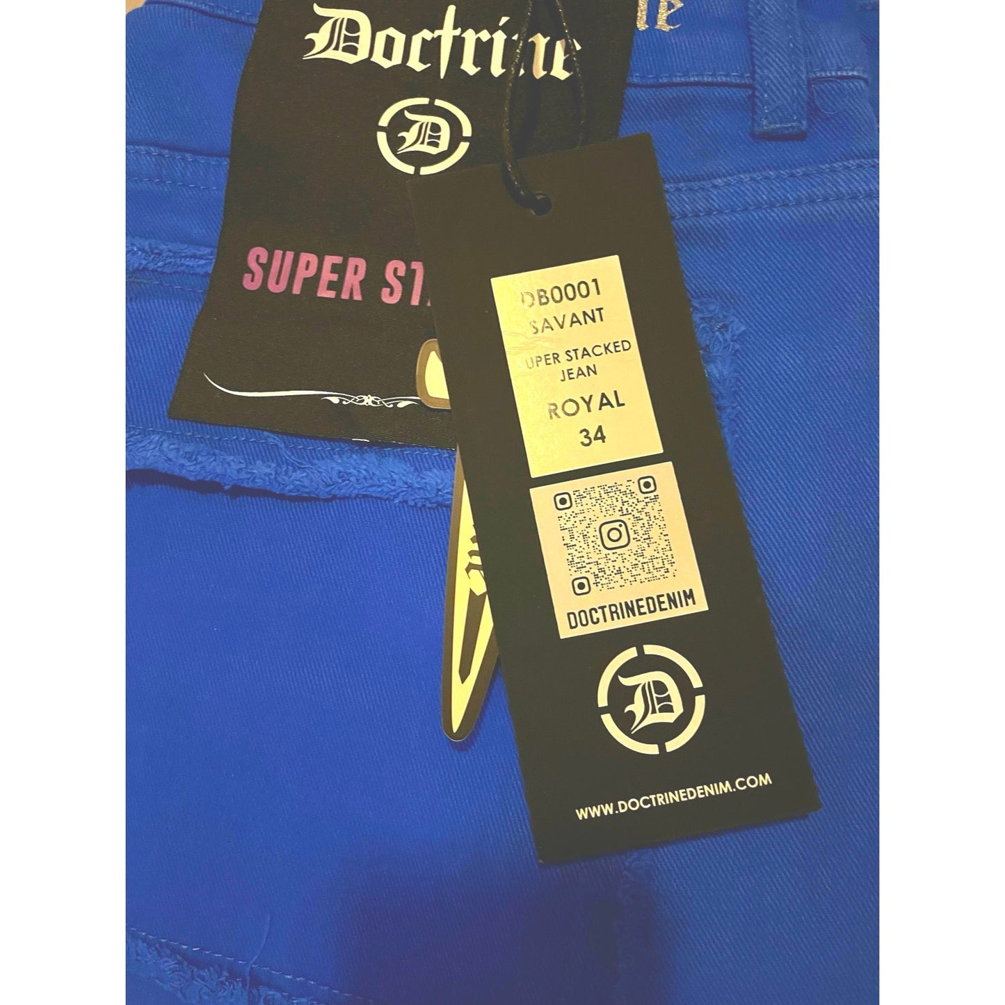 Doctrine Savant Super Stacked Jean Royal 34