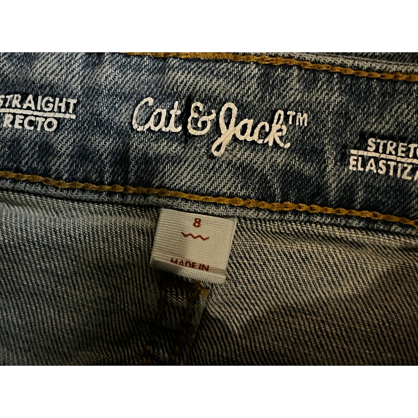 Cat & Jack Blue Jeans Size 8