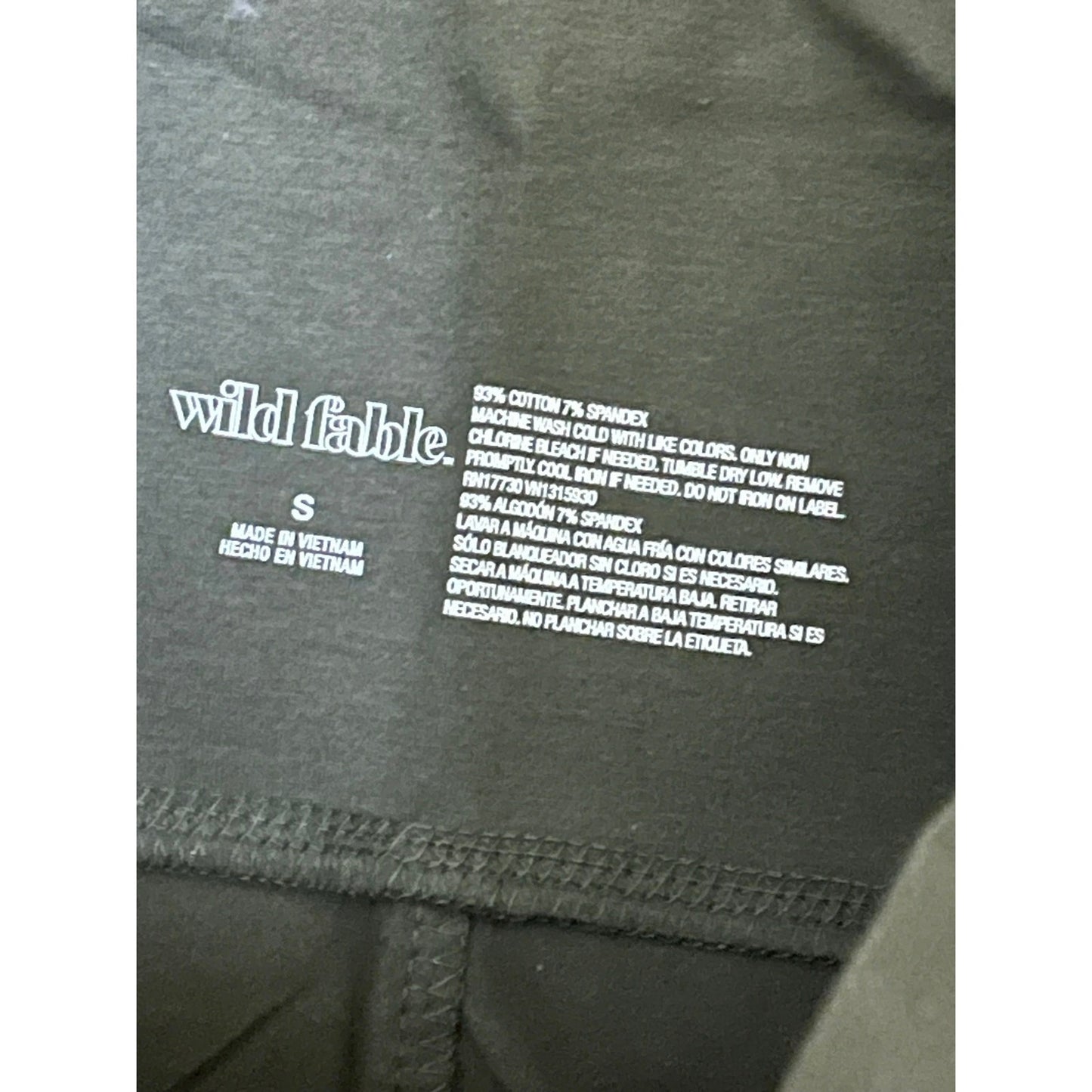 Wild Fable Women’s Olive Leggings Size Small