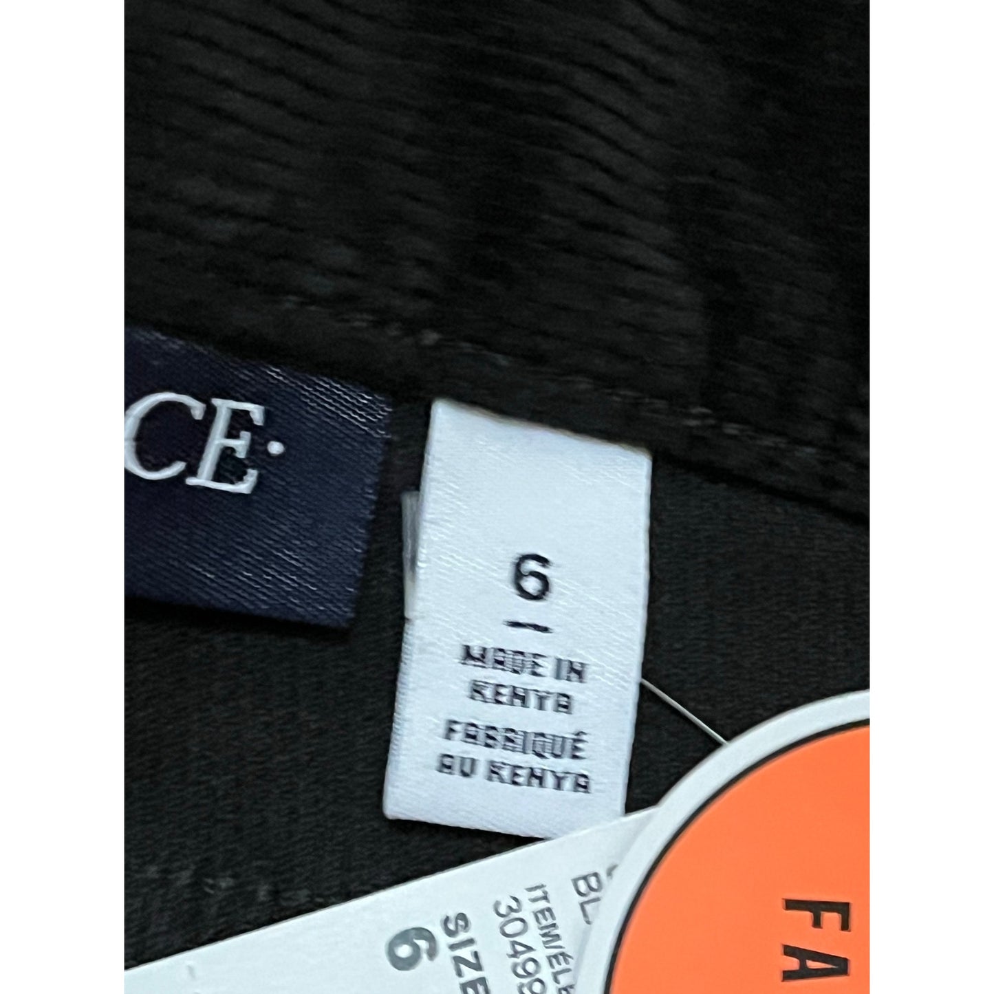 The Children Place Black Jean’s Size 6 Brand New