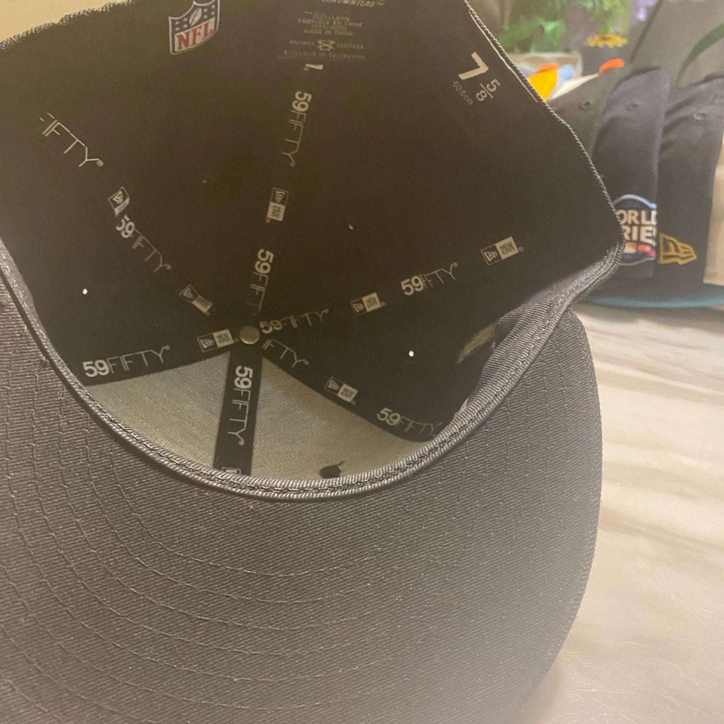 New Era Hat 7 5/8 Black Xlix