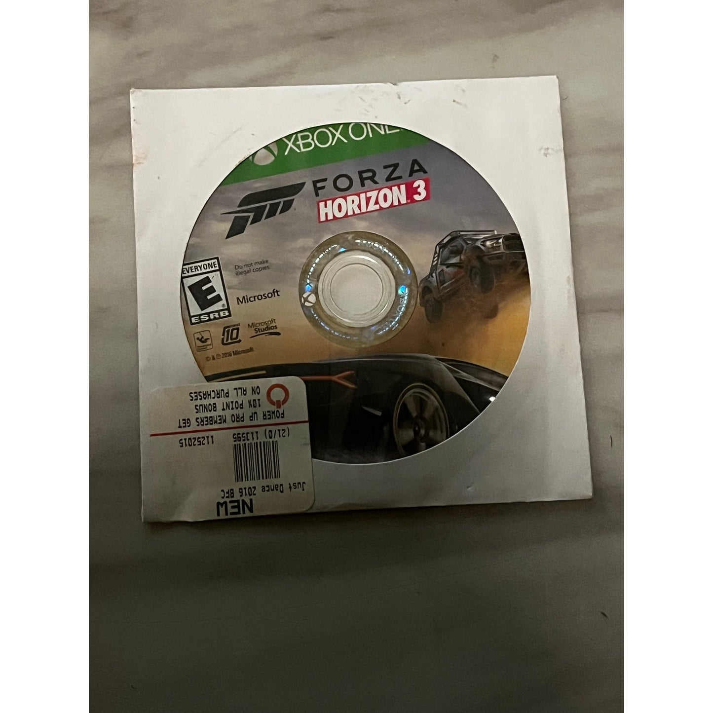 Forza Horizon 3 Xbox One Disc Only