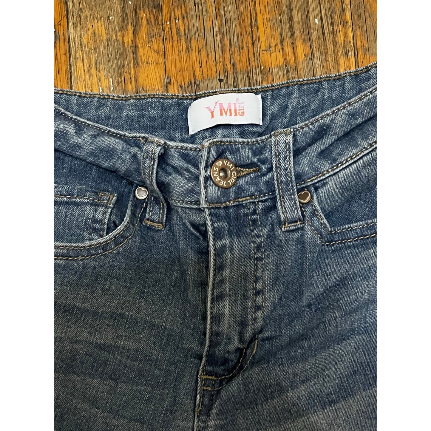 YMI Kids Jeans With Stars On It Size 8