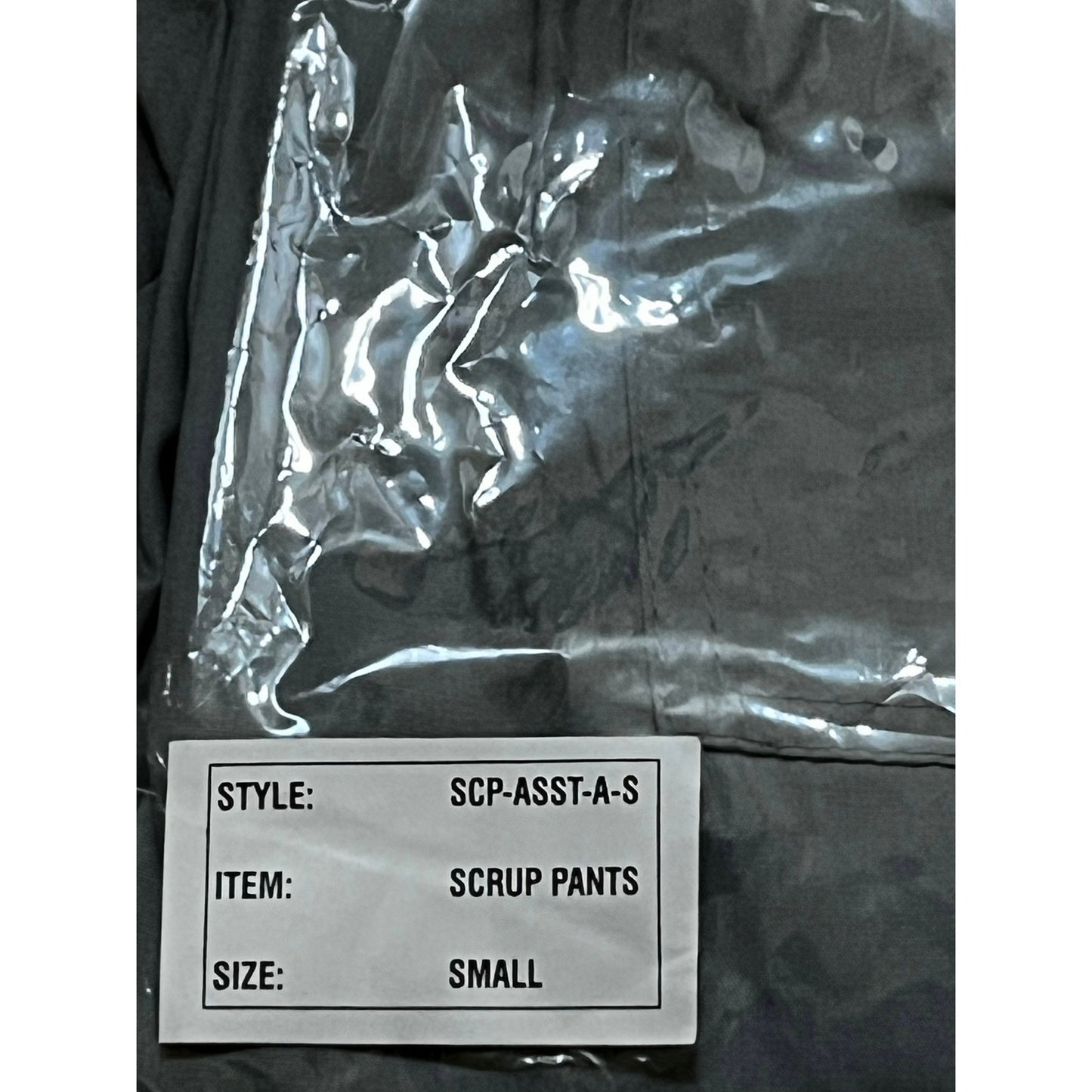 Captan Unisex Gray Scrubs Size Small