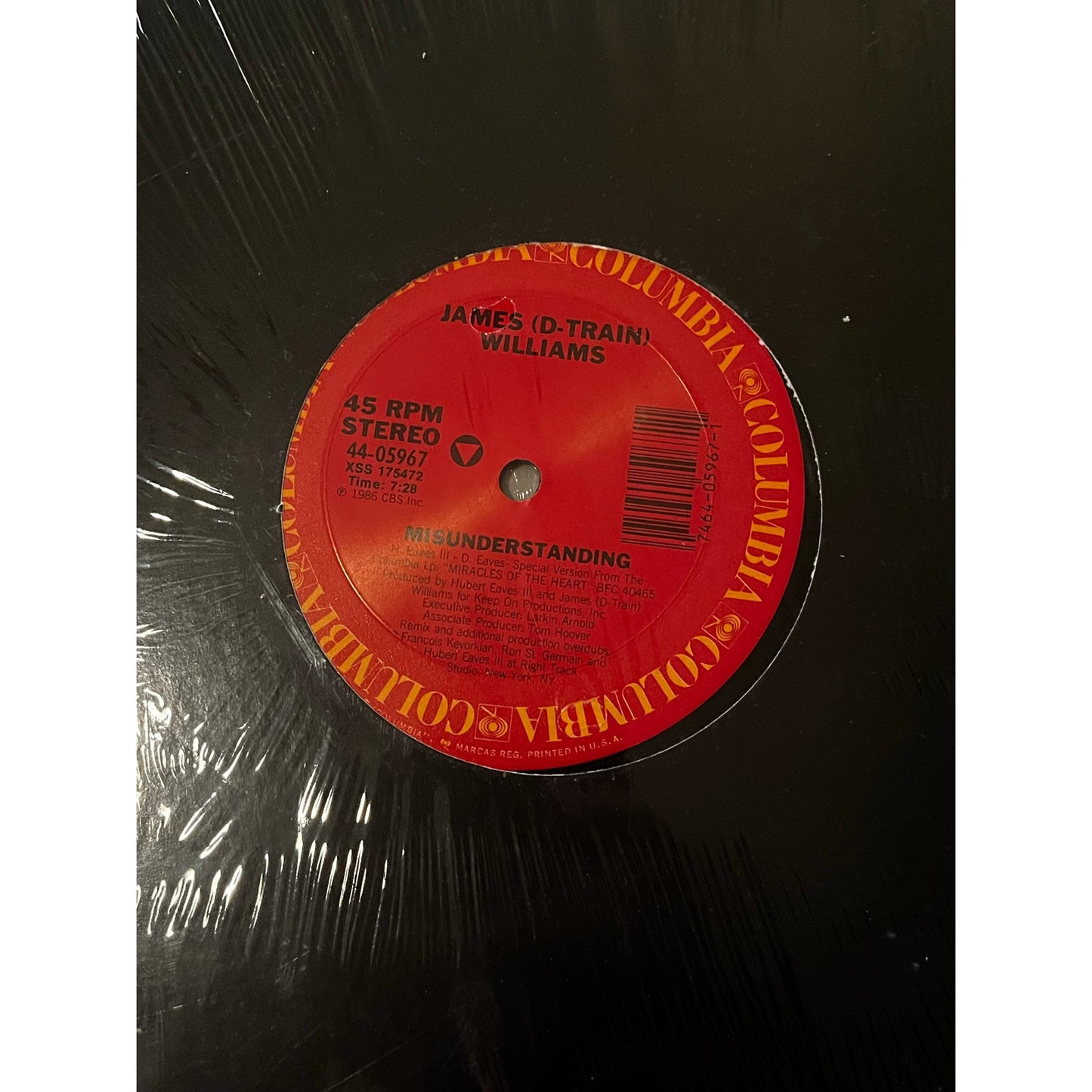 James D-Train Williams Records 44-175472