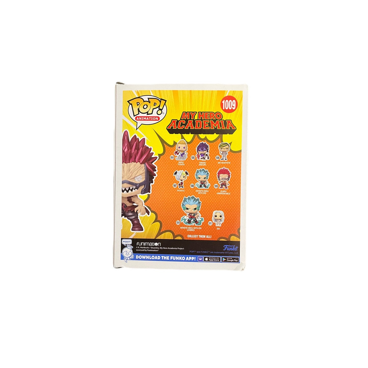 Eijiro Unbreakable Funko Pop 1009