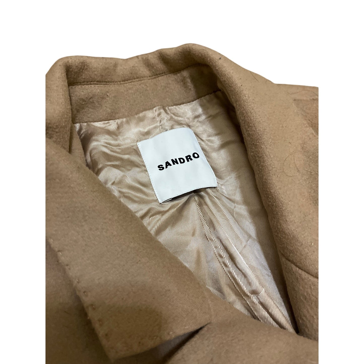 Sandro Women’s Belted Trench Coat Size 38/ Medium