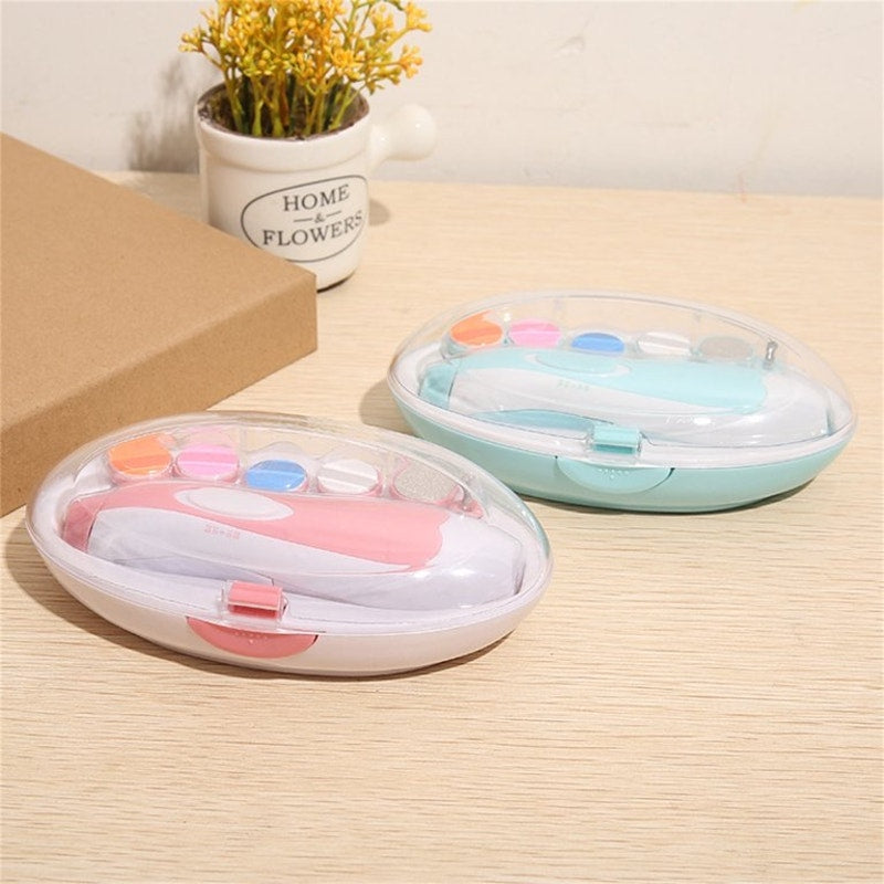 BKBP Electric Baby Nail Polisher Electric Sharpener Newborn Children's Clippers Manicure Tools