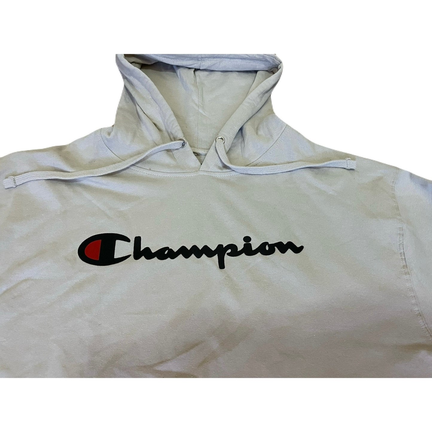 Men’s Champion Cream Hoodie Size XL