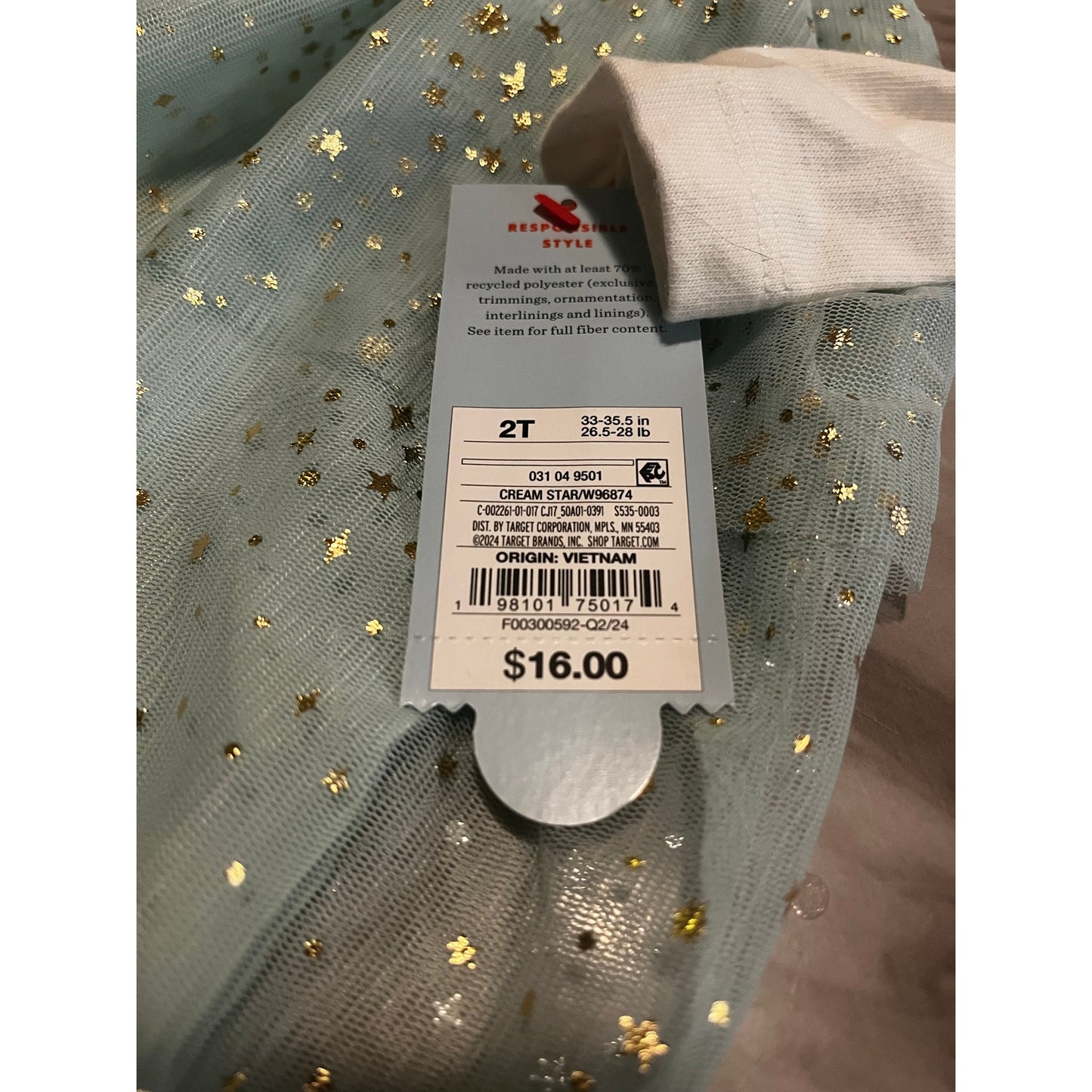 Cat & Jack Kids Dress Size 2T