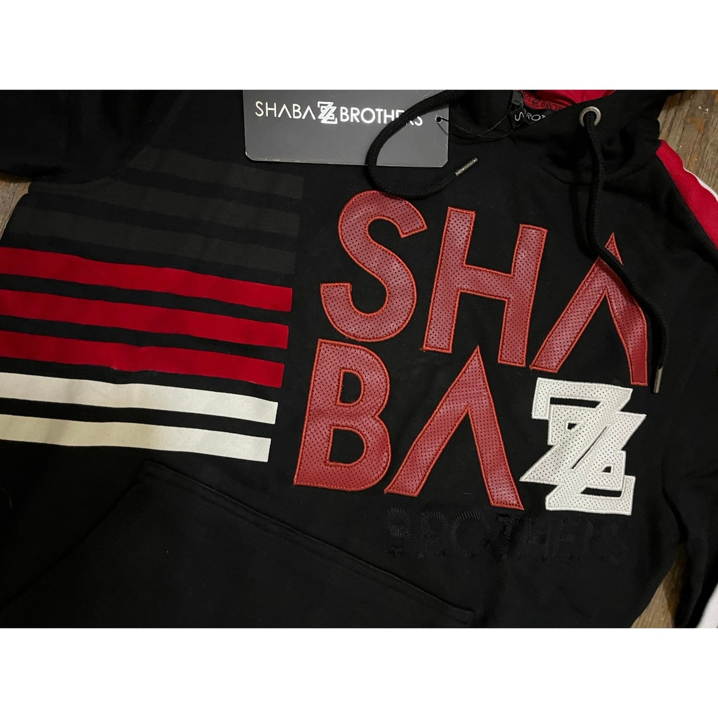 Black Shaba Z Brothers Men’s Hoodie Size Small Brand New