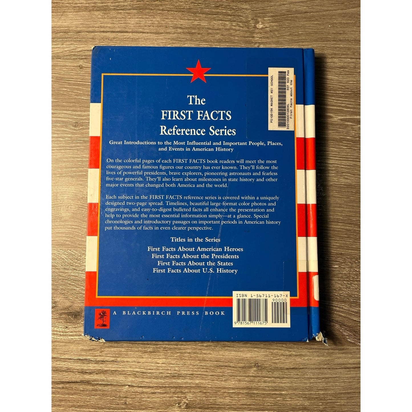 First Facts About The Presidents Hardcover Book