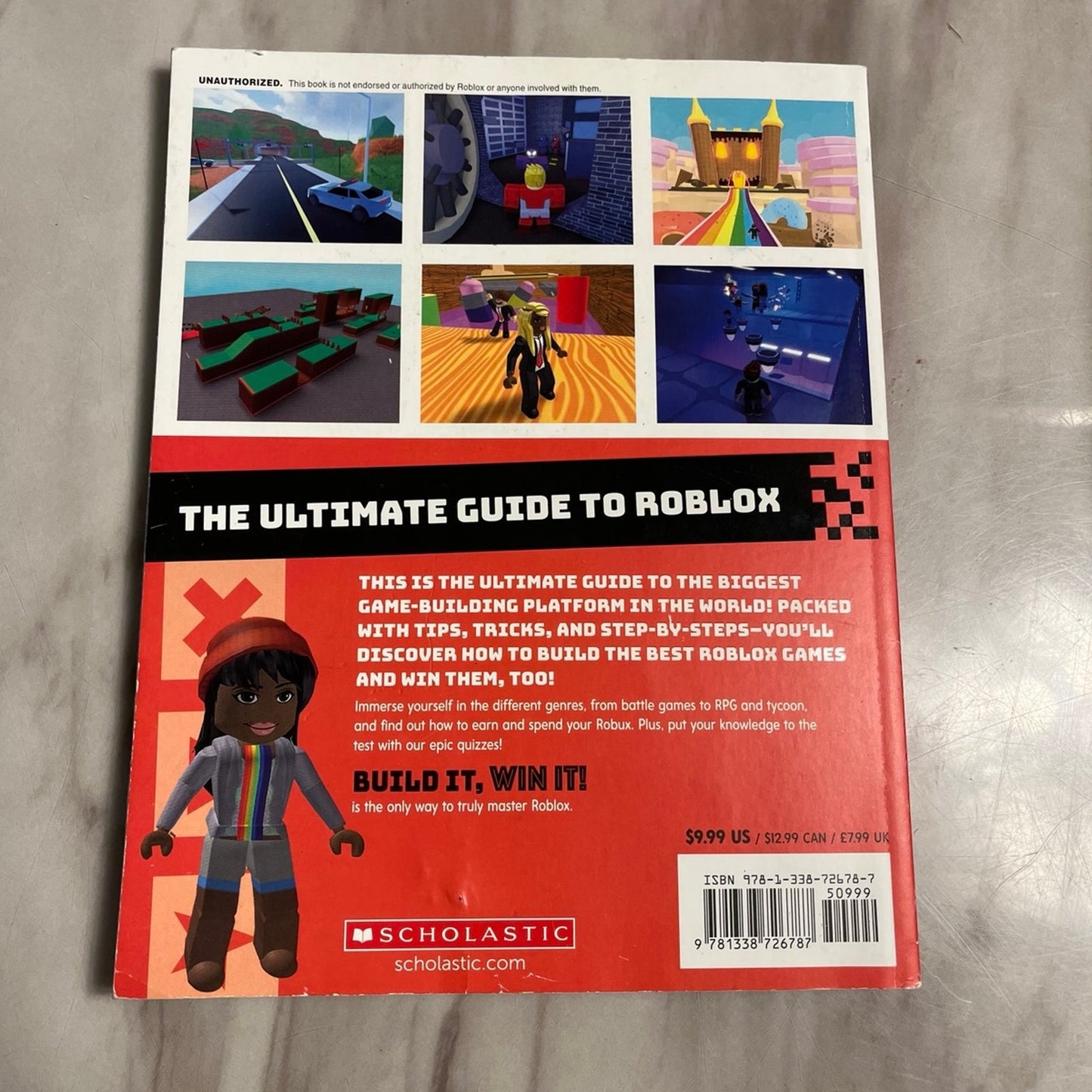ROBLOX: Build It, Win It! Book