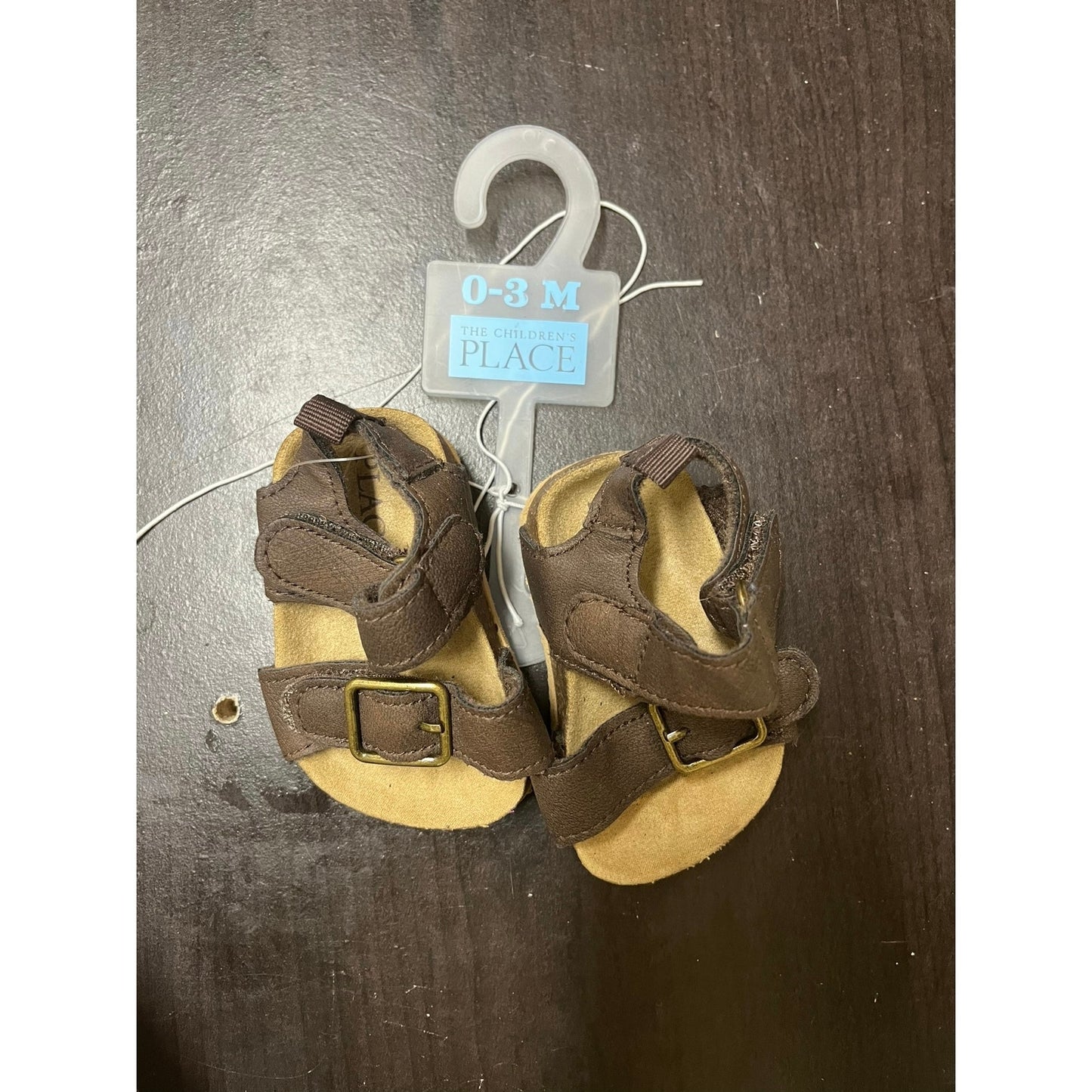 Carter Brown Sandals Size 0-3 For Baby’s