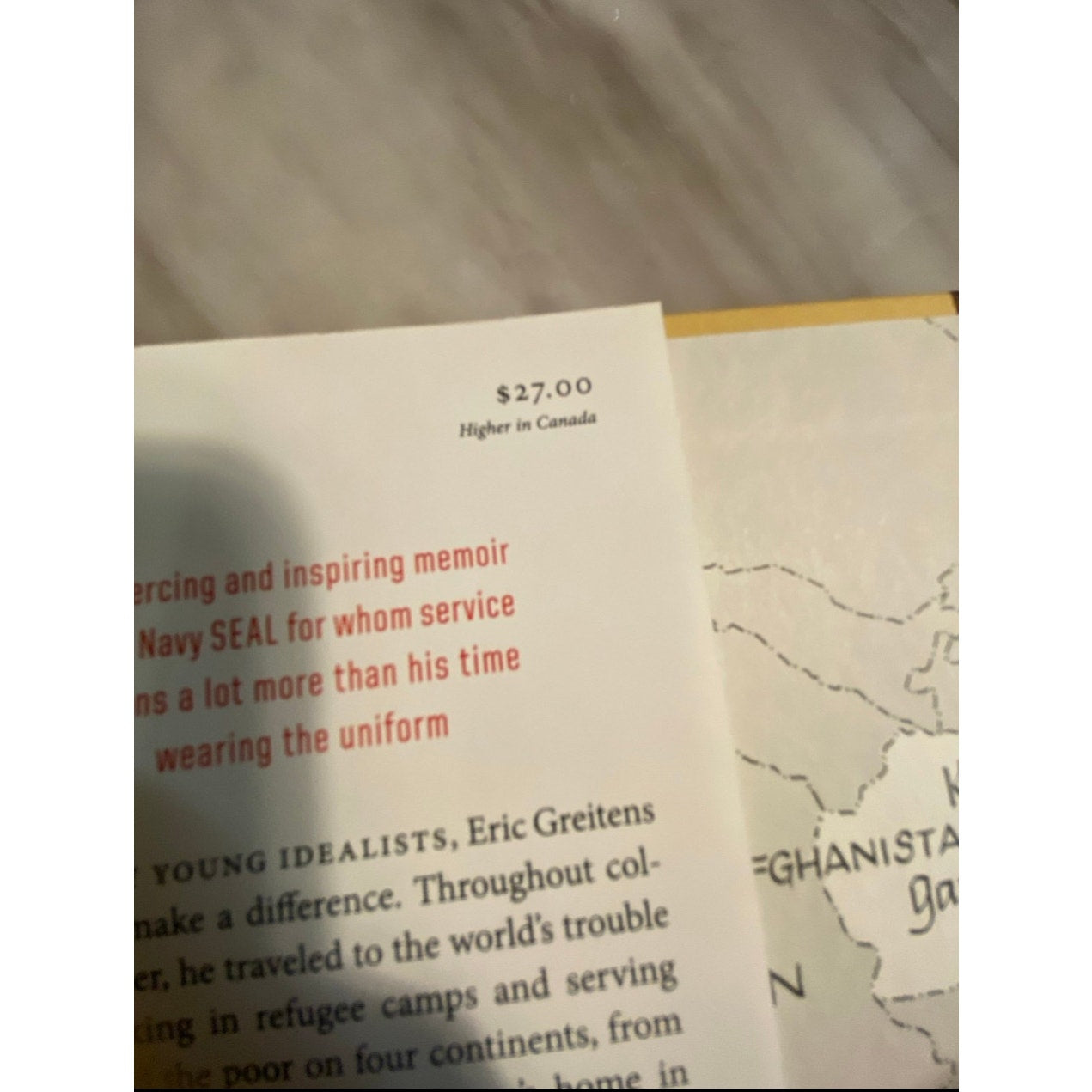 The Heart and the fist book hard Cover Book