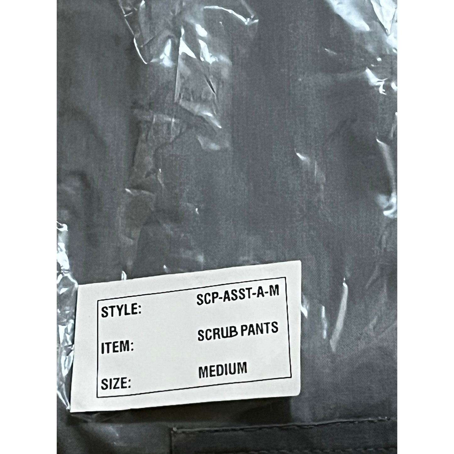 Captan Gray Scrub Pants Size Medium