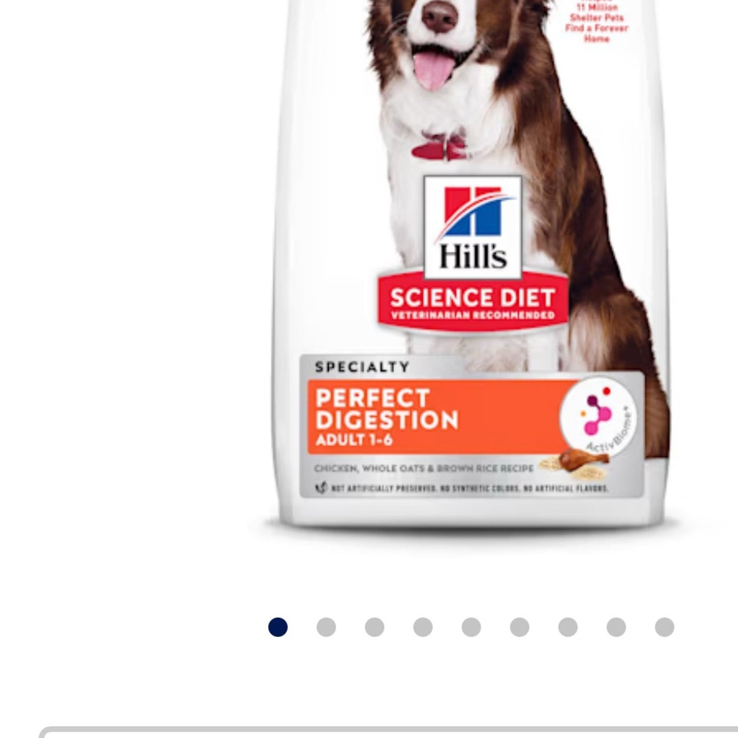 Hill's Science Diet Adult Perfect Digestion 3.5 lbs Dog Food