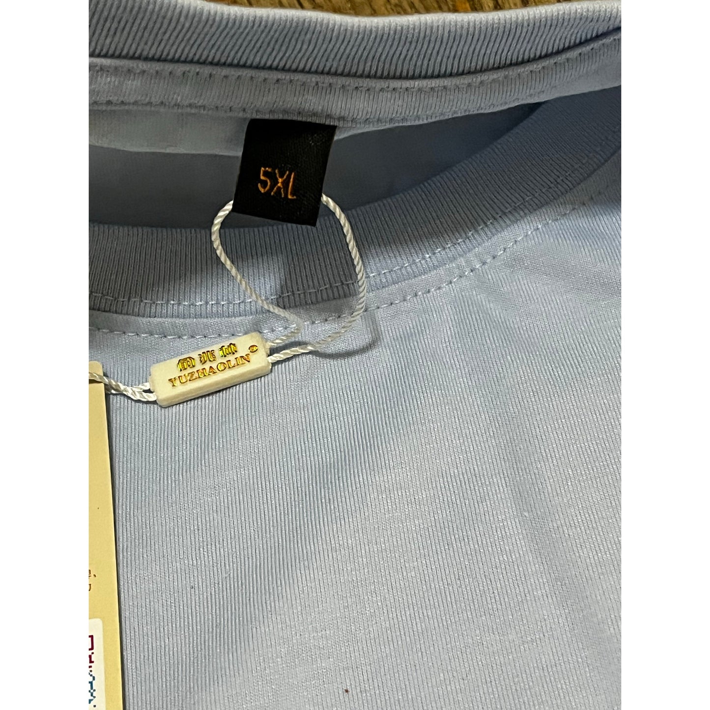Best Dad Baby Blue Men’s T-Shirt Size 5XL