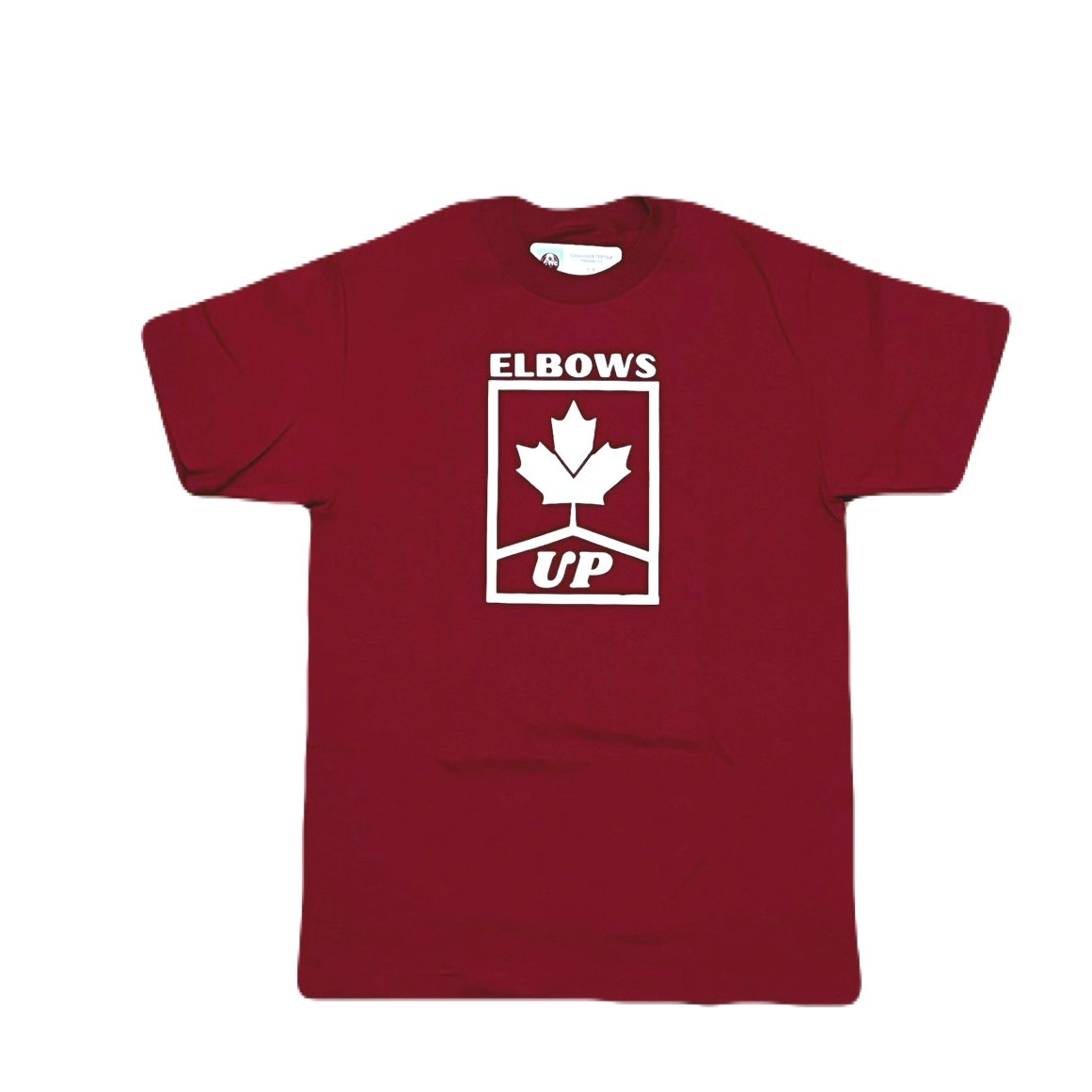 Elbows up T-shirt Red Size Small