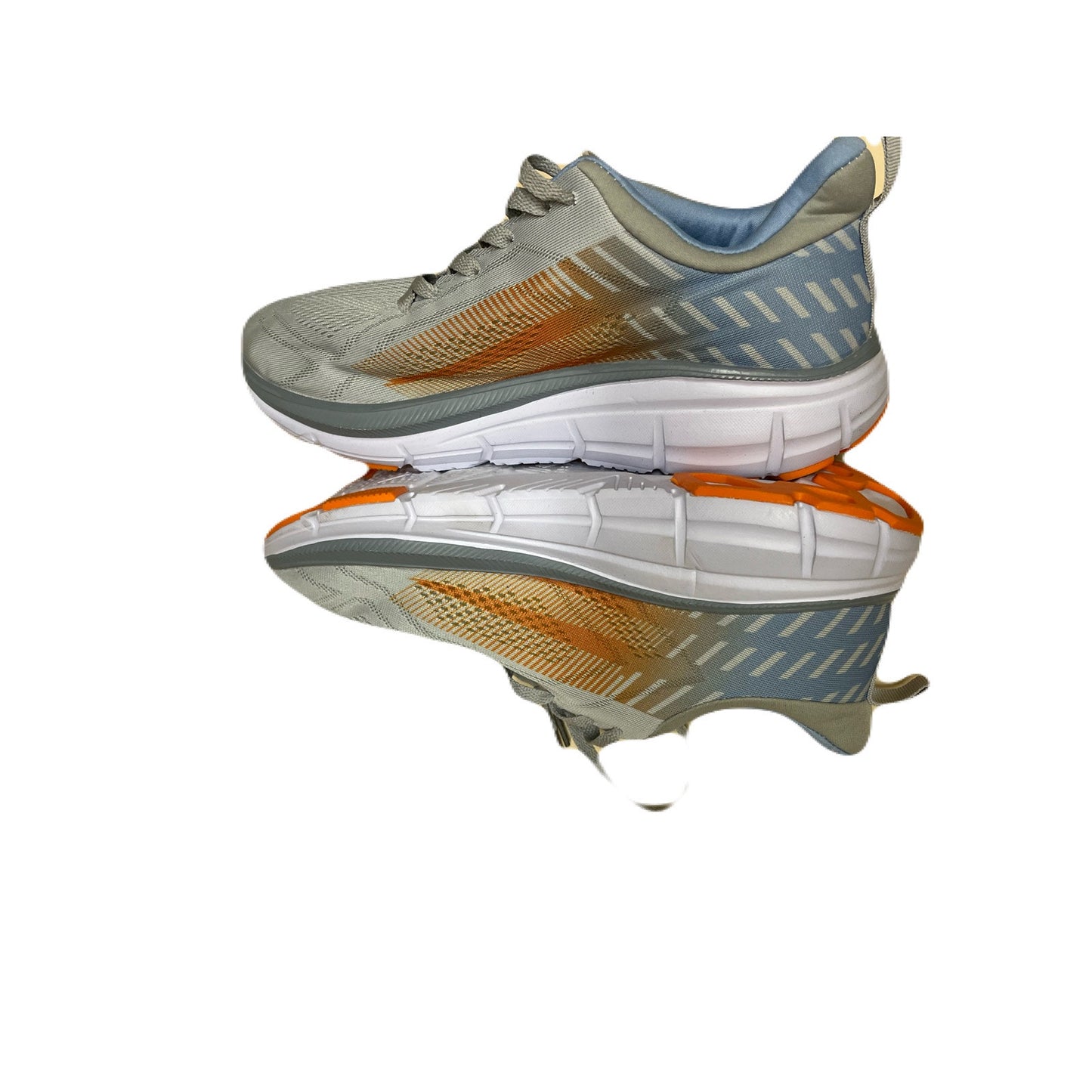RBX Reebok Live Life Active Men's Grey Blue Orange Running Shoes Size 9