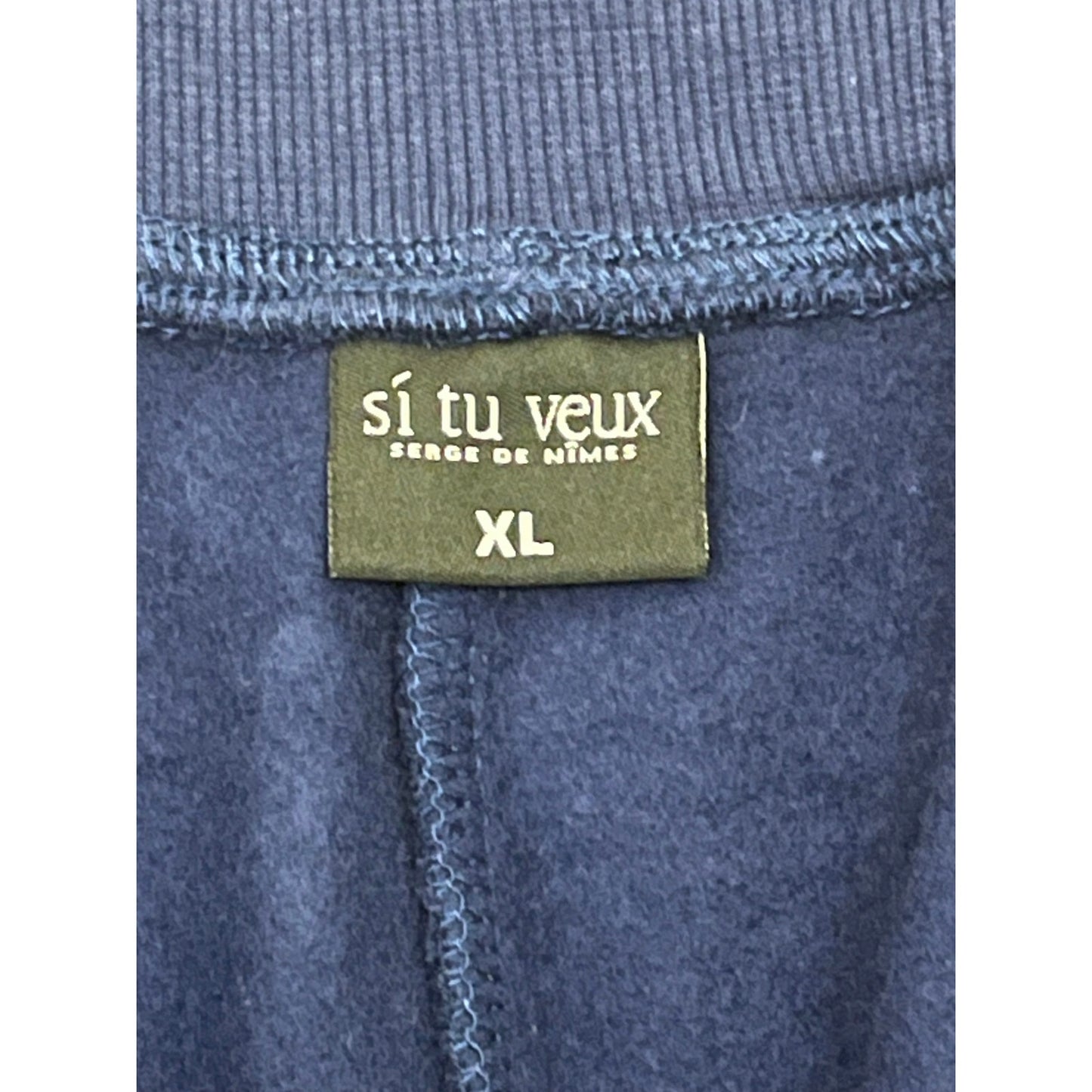 Si Tu Veux Blue Men’s Superstack Sweatpants