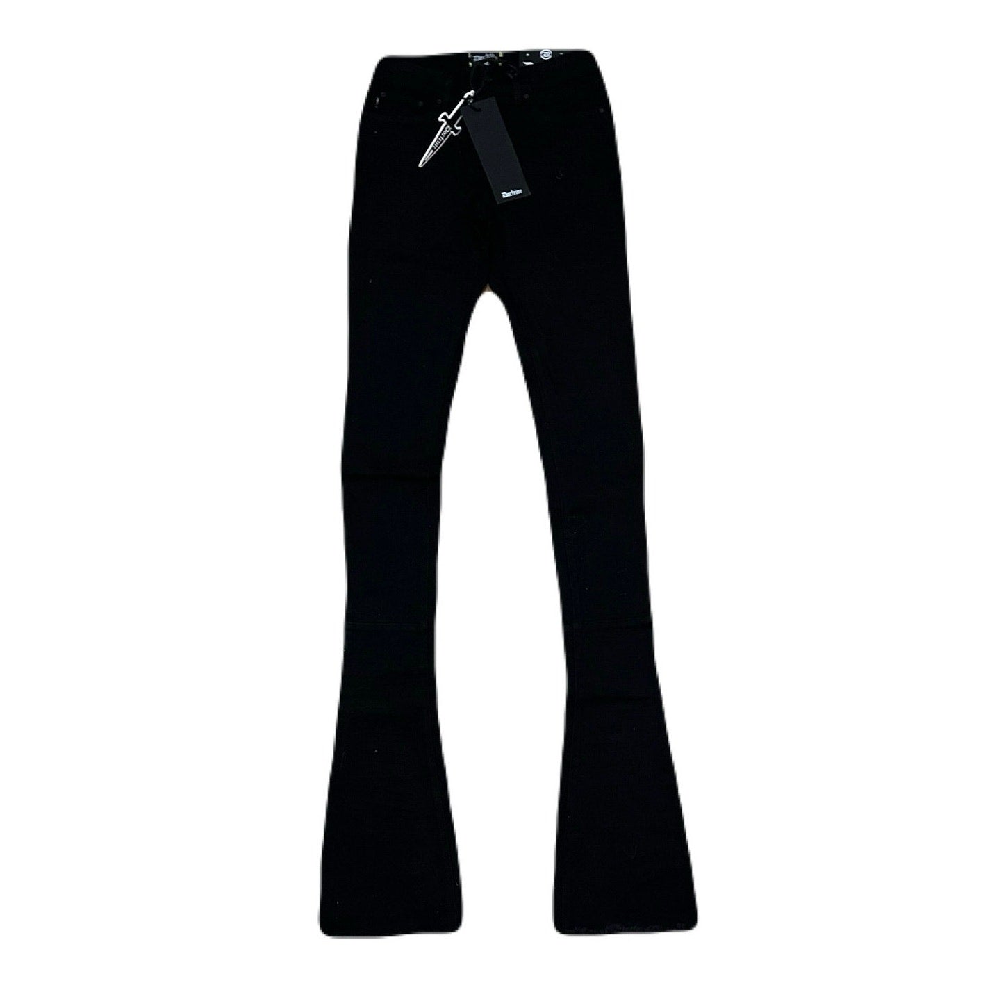 Doctrine Classic Stacked Jet Black Men’s Size 30