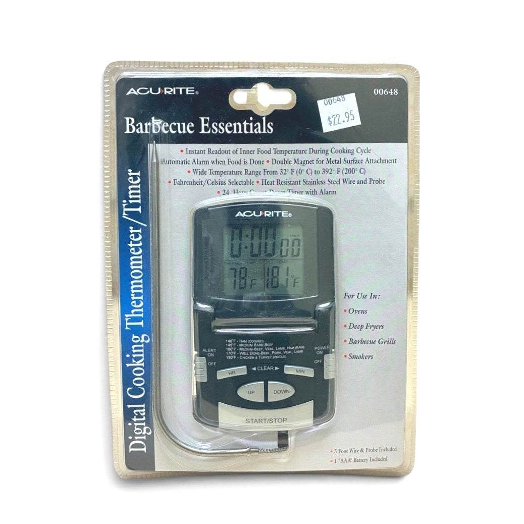 Acurite Essentials Digital Cooking Thermometer/Timer