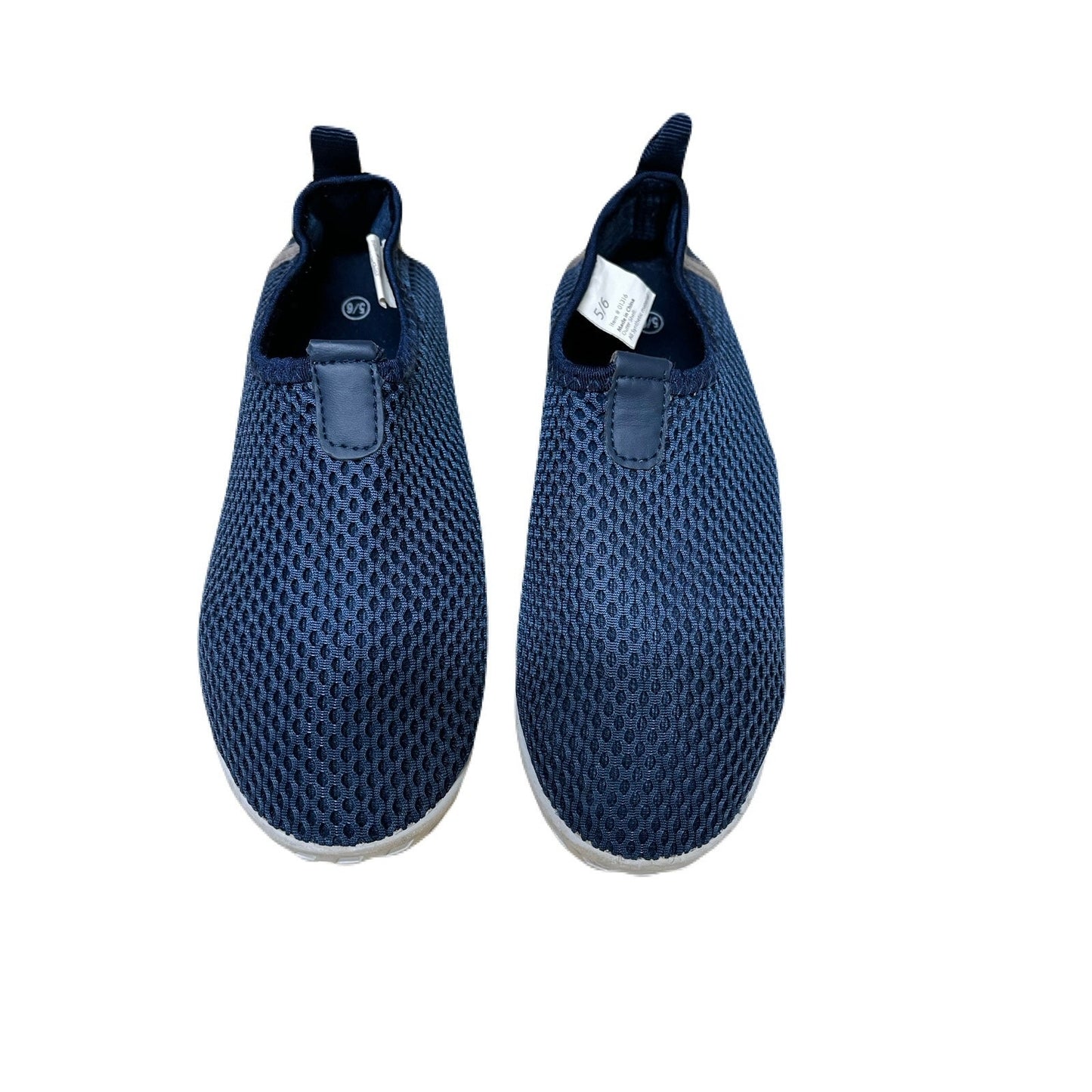 Kids Slip On Shoes Size 5/6 Dark Blue