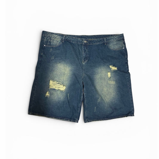 Manfinity Men’s Blue Denim Shorts Size 6XL