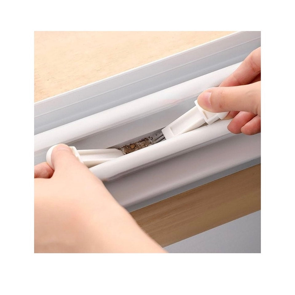 Window Rail Cleaning Tools - Folding Window Groove Cleaning Brush 7” X 4.5”