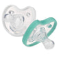 Dr. Talbot's Soft-Flex Orthodontic Pacifiers 0-6 Months, Aqua/White, 2 Pack