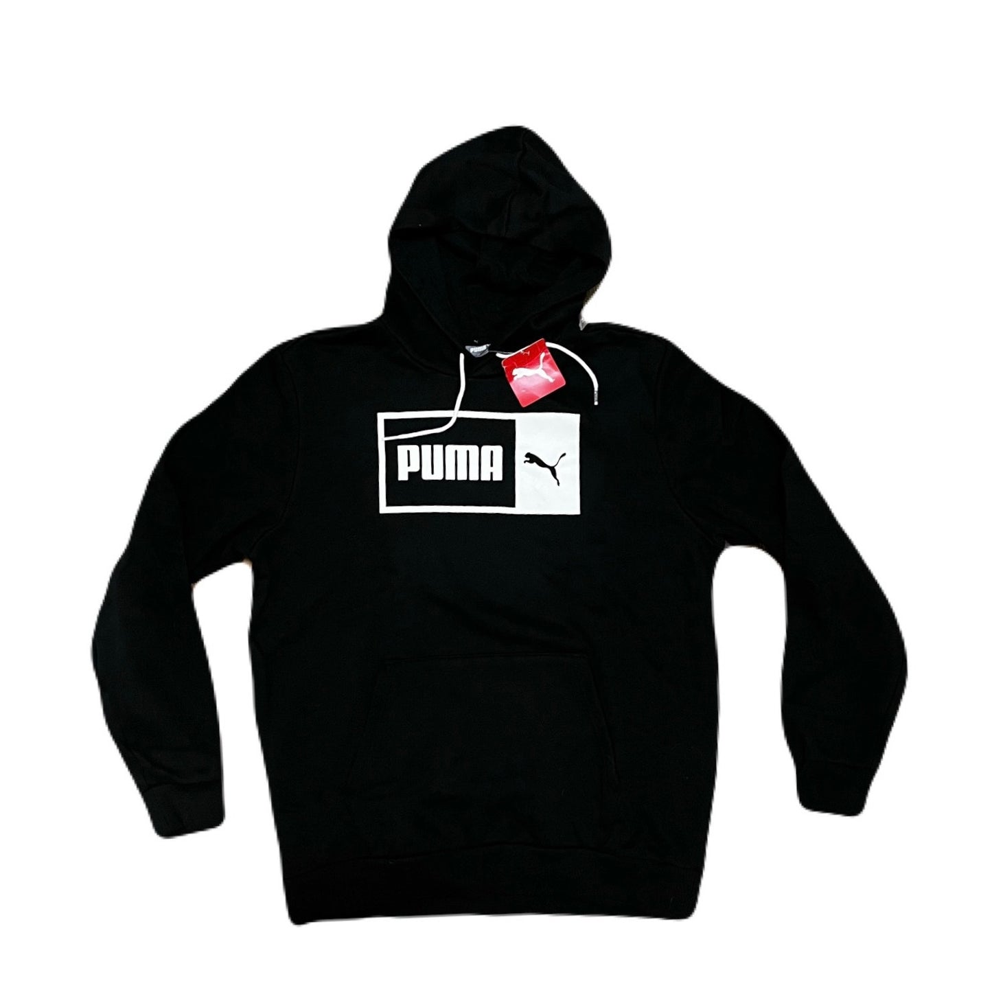 Black Puma Men’s Hoodie Size Large Brand New With Puma Logo