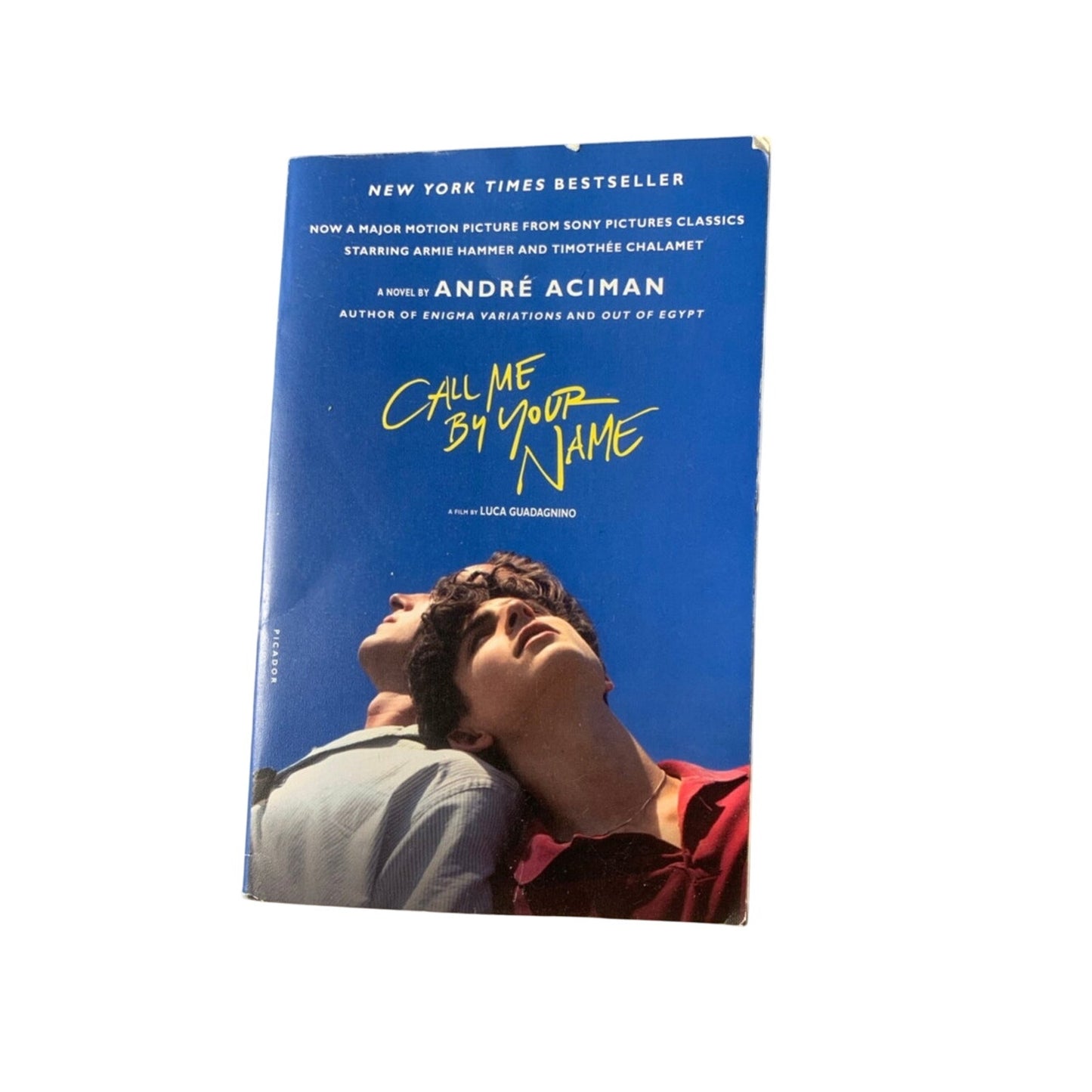 Call Me By Your Name Book