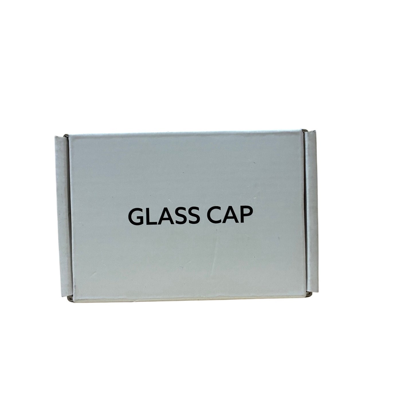 2 Piece Glass Cap Pink