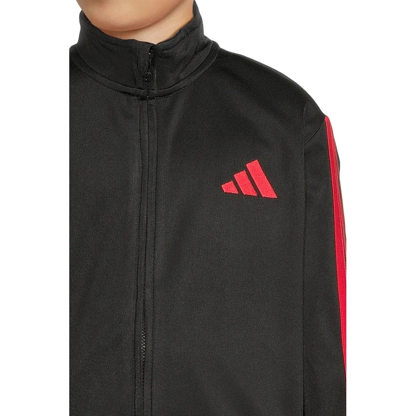 Adidas Kids Black & Red Hoodie Size 4T