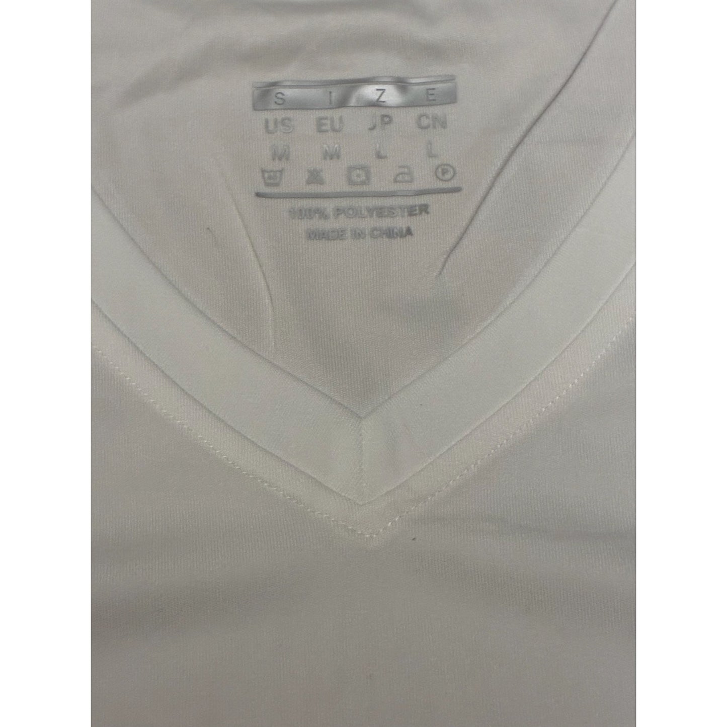 T-Shirt For Women’s Short Sleeve V Neck Dry Workout Top Sz M